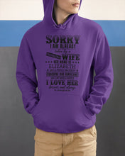 Load image into Gallery viewer, Gift For Husband I Love Here Forever And Always Hoodie
