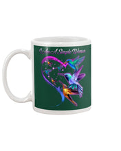 Load image into Gallery viewer, Hummingbirds Heart Shaped I Am A Simple Woman Gift For Mom Mug
