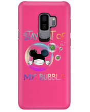 Load image into Gallery viewer, Lovely Phone Case Rainbow Design Stay Out Of My Bubble Gift For Friends Phone case
