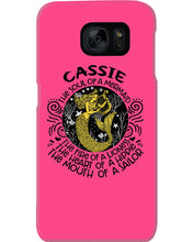 Load image into Gallery viewer, Gift For Cassie Girl The Soul Of A Mermaid Phone case
