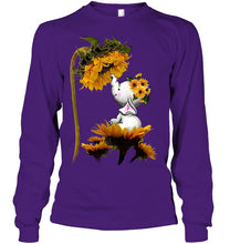 Load image into Gallery viewer, Elephant Sunflower Special Custom Design For Cute Girls Unisex Long Sleeve

