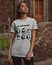 Load image into Gallery viewer, Current Black Cat's Mood Gift For Cat Lovers Guys Tee
