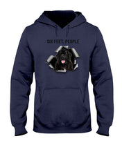 Load image into Gallery viewer, Labrador Retriever Six Feet People Unique Custom Design For Dog Lovers Hoodie
