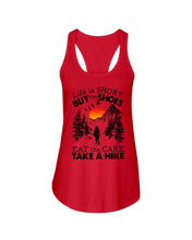 Load image into Gallery viewer, Life Is Short Buy The Shoes Ladies Flowy Tank

