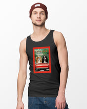Load image into Gallery viewer, Cavalier Happy Holiday Gift For Dog Lovers Unisex Tank Top
