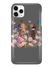 Load image into Gallery viewer, Gift For Dog LoversChesapeake Bay Retriever With Peonies Phone case
