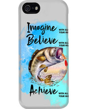Load image into Gallery viewer, Fishing With All Your Heart Gift For Men Phone case
