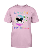 Load image into Gallery viewer, Lovely Phone Case Rainbow Design Stay Out Of My Bubble Gift For Friends Guys Tee
