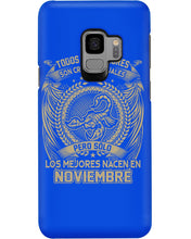 Load image into Gallery viewer, Los Mejores Nacen En Noviembre Gift For Men Phone case
