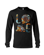 Load image into Gallery viewer, Love Trucker Simple Unique Custom Design For Personalized Job Gift Unisex Long Sleeve
