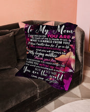 Load image into Gallery viewer, Gift for Mom Love You With All My Heart Custom Design Fleece Blanket

