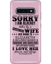 Load image into Gallery viewer, Gift For Husband I Love Here Forever And Always Phone case
