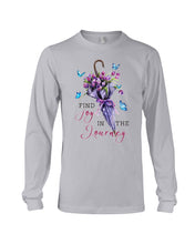 Load image into Gallery viewer, Butterflies Find Joy In The Journey Gift For Daughter Unisex Long Sleeve
