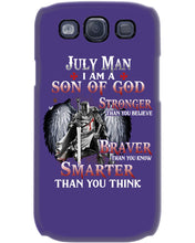 Load image into Gallery viewer, July Man Son Of God Birthday Meaningful Gift For Men Phone case
