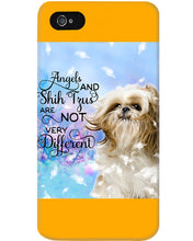 Load image into Gallery viewer, Angels And Shih Tzu Are Not Different Gift For Dog Lovers Phone case
