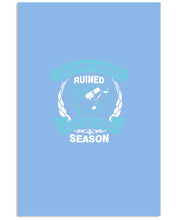 Load image into Gallery viewer, Disease Virus Ruined My Scuba Diving Season For Sport Lovers Vertical Poster
