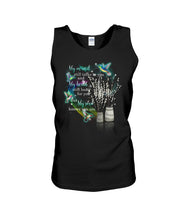 Load image into Gallery viewer, Hummingbird You Are At Peace Gift For Birds Lovers Unisex Tank Top
