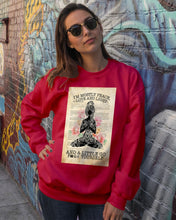 Load image into Gallery viewer, I'm Mostly Peace Love And Light Yoga Gift For Yoga Lovers Sweatshirt
