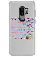Load image into Gallery viewer, Butterflies When I Miss You I Just Have To Look Inside My Heart Gift For Lover Phone case
