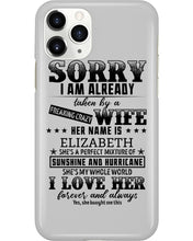 Load image into Gallery viewer, Gift For Husband I Love Here Forever And Always Phone case
