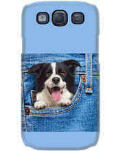 Load image into Gallery viewer, Border Collie In Denim Pocket Gift For Dog Lovers Phone case
