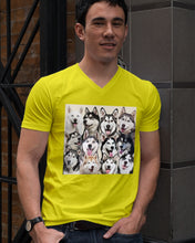Load image into Gallery viewer, Many Love Husky Siberian On Phone Case Gift For Husky Lovers Guys V-Neck
