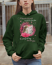 Load image into Gallery viewer, A Hundred Hearts Would Too Few To Carry All My Love For You Cats Gift For Cat Lovers Hoodie
