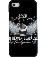 Load image into Gallery viewer, Butterfly I Need You More Angel Wings Gift For Lovers Phone case
