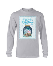 Load image into Gallery viewer, Cat In Bottle Magic Christmas Design Gift For Cat Lovers Unisex Long Sleeve
