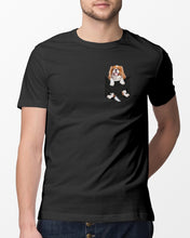 Load image into Gallery viewer, Cavalier King Charles Spaniel In Pocket - Dogs Lovers Gift Guys Tee

