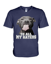 Load image into Gallery viewer, Boxer Lovers To All My Hater Meaningful Gift For Men Guys V-Neck
