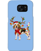 Load image into Gallery viewer, Beagle Gorgeous Reindeer Xmas Lights Gift For Dog Lovers Phone case
