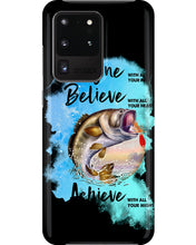 Load image into Gallery viewer, Fishing With All Your Heart Gift For Men Phone case
