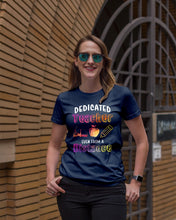 Load image into Gallery viewer, Dedicated Teacher Even From A Distance Special Custom Design Ladies Tee
