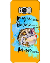 Load image into Gallery viewer, Fishing With All Your Heart Gift For Men Phone case
