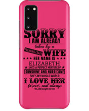 Load image into Gallery viewer, Gift For Husband I Love Here Forever And Always Phone case
