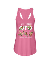 Load image into Gallery viewer, I Suffer From Obsessive Turtle Disorder Gift For Turtle Lovers Ladies Flowy Tank
