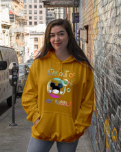 Load image into Gallery viewer, Lovely Phone Case Rainbow Design Stay Out Of My Bubble Gift For Friends Hoodie

