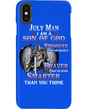 Load image into Gallery viewer, July Man Son Of God Birthday Meaningful Gift For Men Phone case
