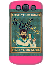 Load image into Gallery viewer, Lose Your Mind Find Your Soul Gift For Bartender Phone case
