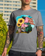 Load image into Gallery viewer, Black Phone Case With Pig Sunflower Gift For Pig Lovers Guys Tee
