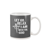 Load image into Gallery viewer, Let You Relax I Am With You Gray Background Mug
