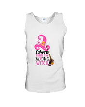 Load image into Gallery viewer, Cancer Chose The Wrong Witch Breast Cancer Awareness  Special Custom Design Unisex Tank Top
