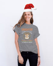Load image into Gallery viewer, Daughter The Soul Of Witch The Fire Of Lioness Guys Tee
