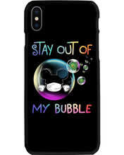Load image into Gallery viewer, Lovely Phone Case Rainbow Design Stay Out Of My Bubble Gift For Friends Phone case

