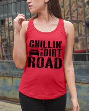 Load image into Gallery viewer, Lovely Phone Case Chillin’ On A Dirt Road Gift For Friends Ladies Flowy Tank
