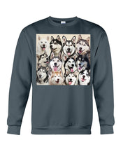 Load image into Gallery viewer, Many Love Husky Siberian On Phone Case Gift For Husky Lovers Sweatshirt
