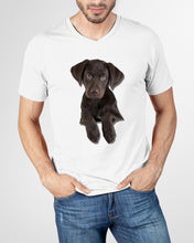 Load image into Gallery viewer, Labrador Retriever Custom Design Gift For Labrador Retriever Lovers Guys V-Neck
