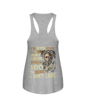 Load image into Gallery viewer, I'm 97% Sure You Don't Like Me But I'm 100% Sure I Don't Care Ladies Flowy Tank
