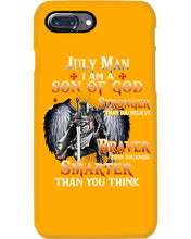 Load image into Gallery viewer, July Man Son Of God Birthday Meaningful Gift For Men Phone case
